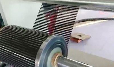 电热膜印刷机-原材料放卷